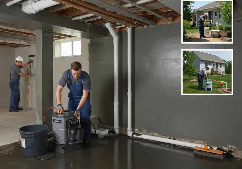 Basement Waterproofing and Flood Prevention process in Pirtleville, AZ